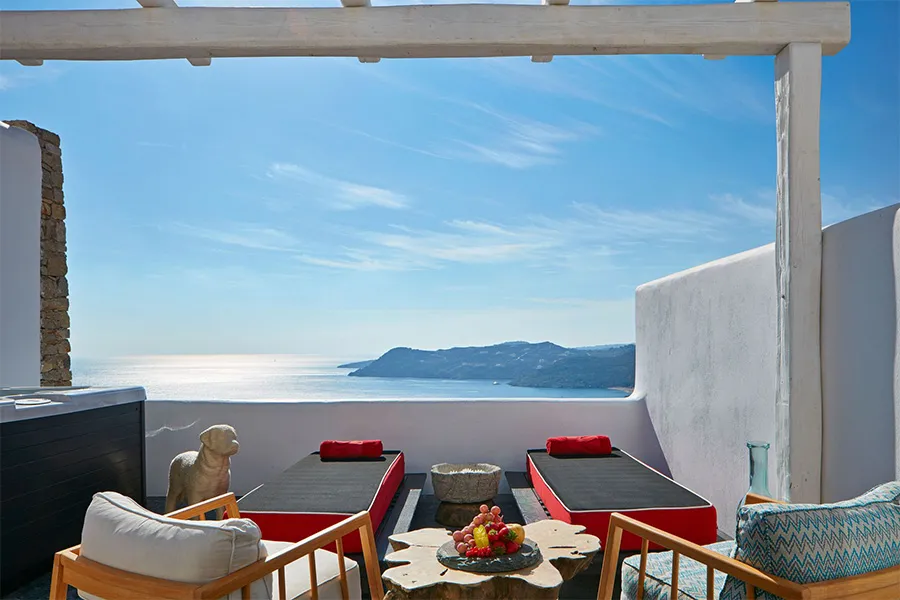 the king of villas rental mykonos luxury suites