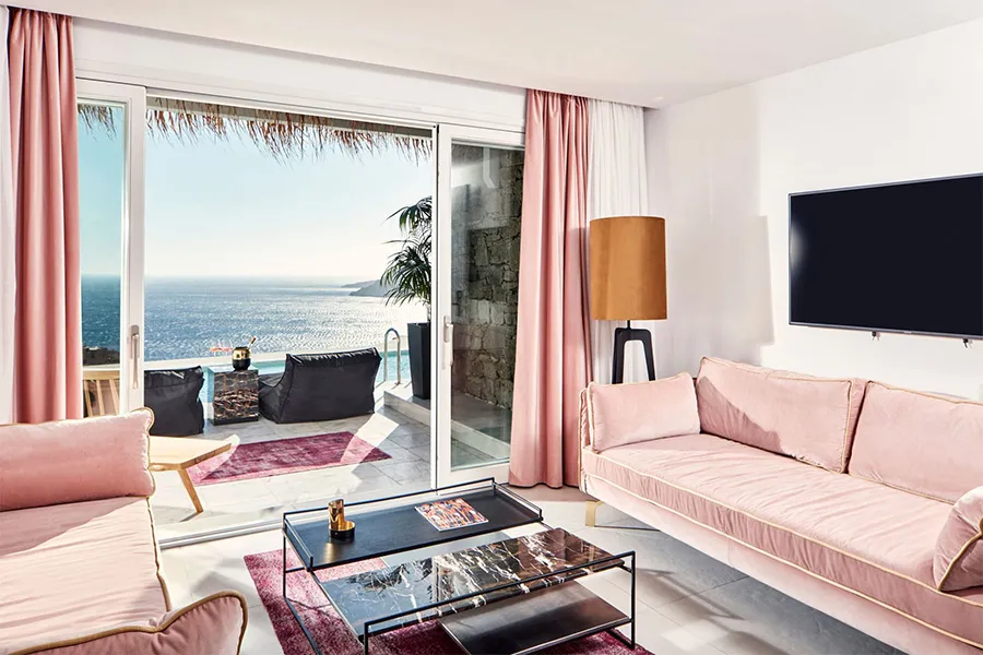 the king of villas rental mykonos luxury suites
