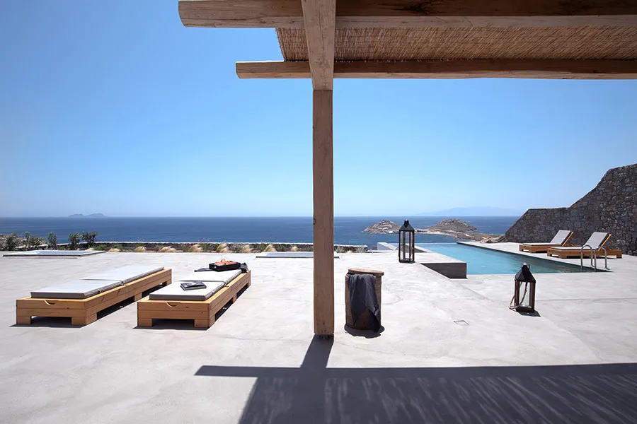 the king of villas rental mykonos