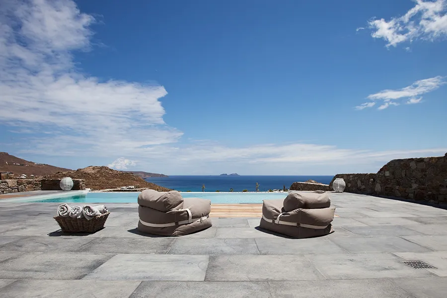 the king of villas rental mykonos