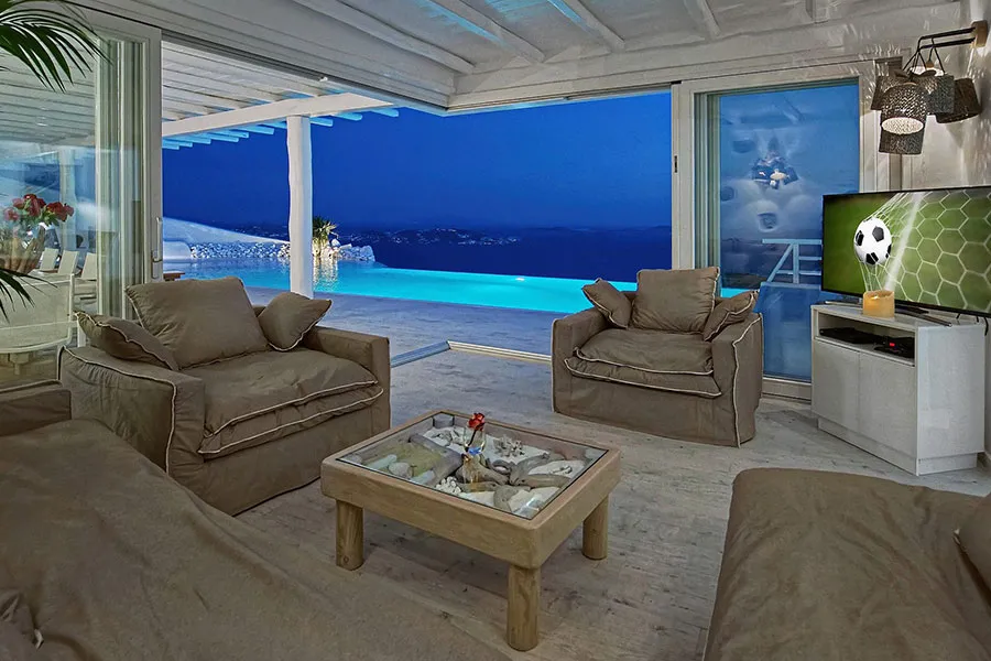 the king of villas rental mykonos