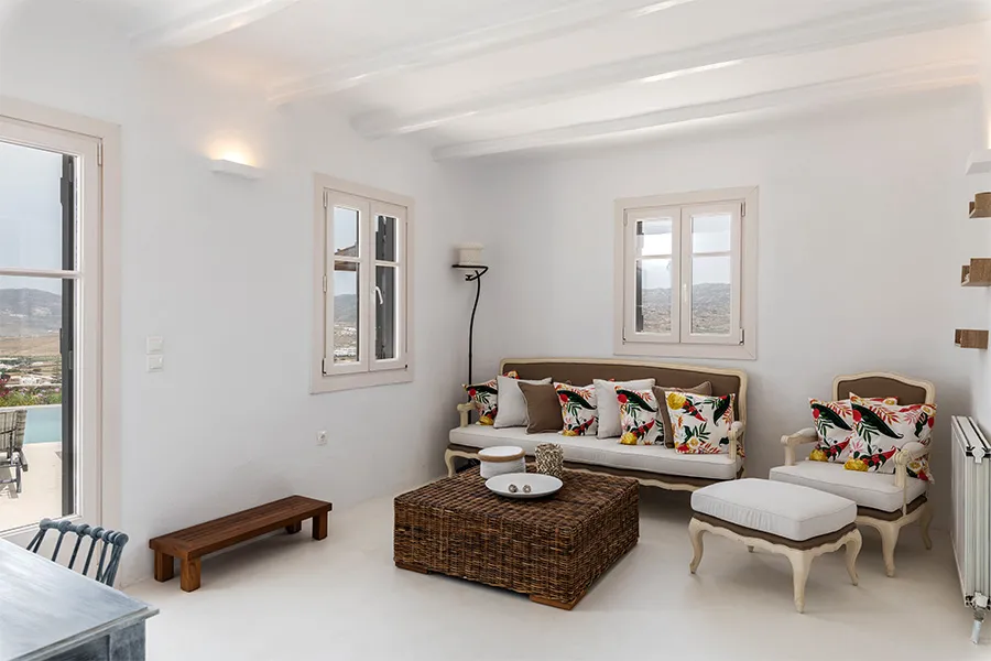 the king of villas rental mykonos