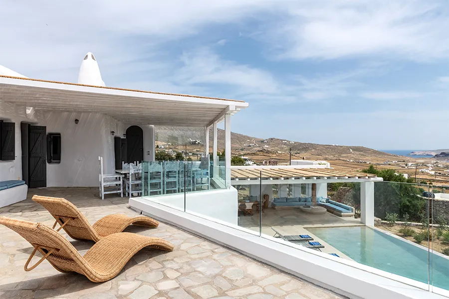 the king of villas rental mykonos