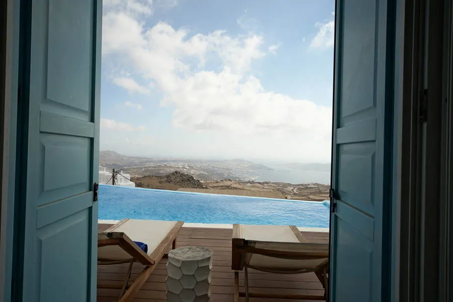 the king of villas rental mykonos