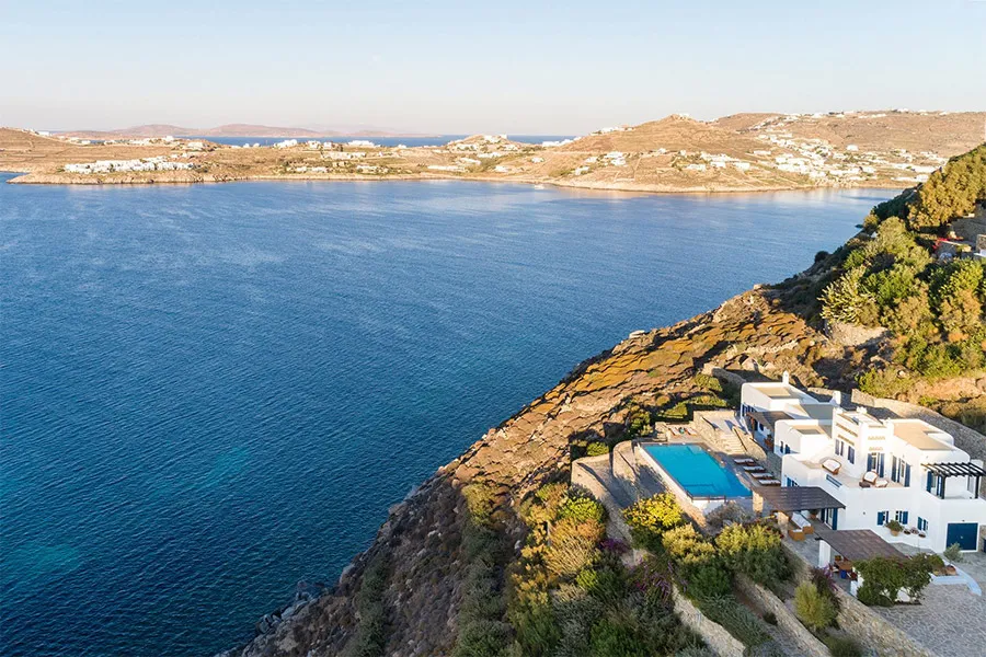 the king of villas rental mykonos