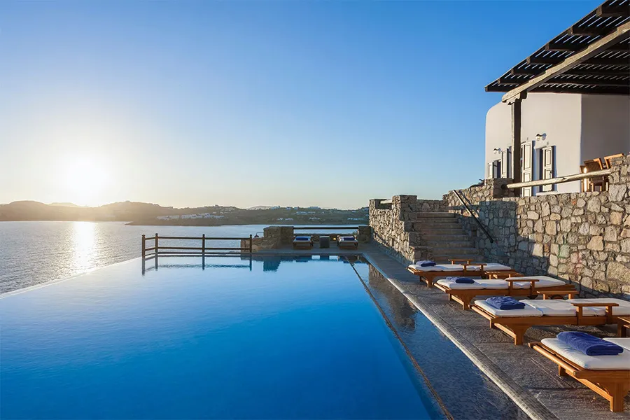 the king of villas rental mykonos