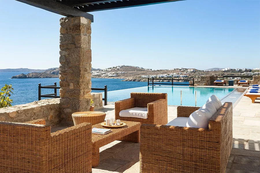 the king of villas rental mykonos