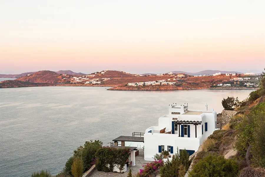 the king of villas rental mykonos