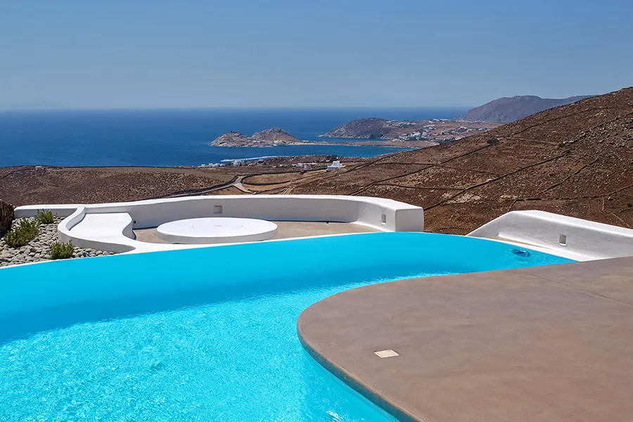 the king of villas rental mykonos