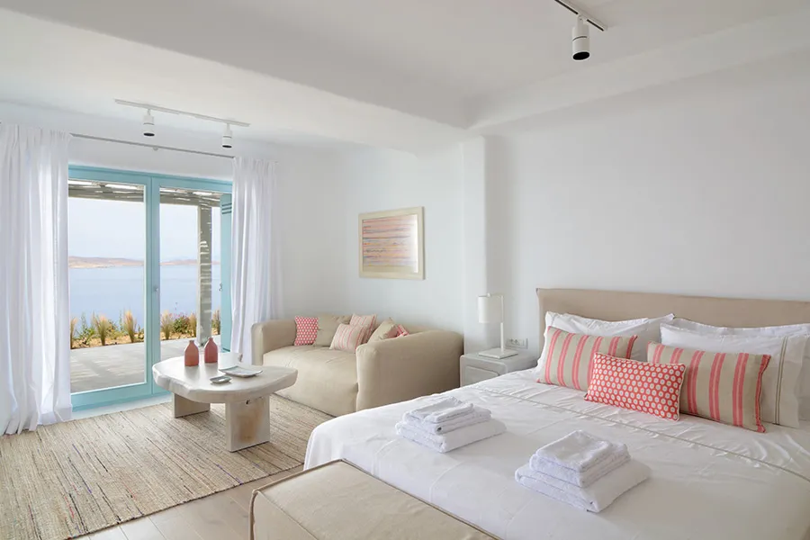 the king of villas rental mykonos