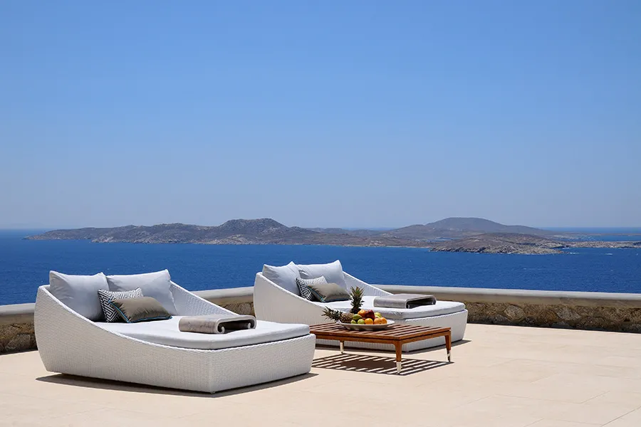 the king of villas rental mykonos