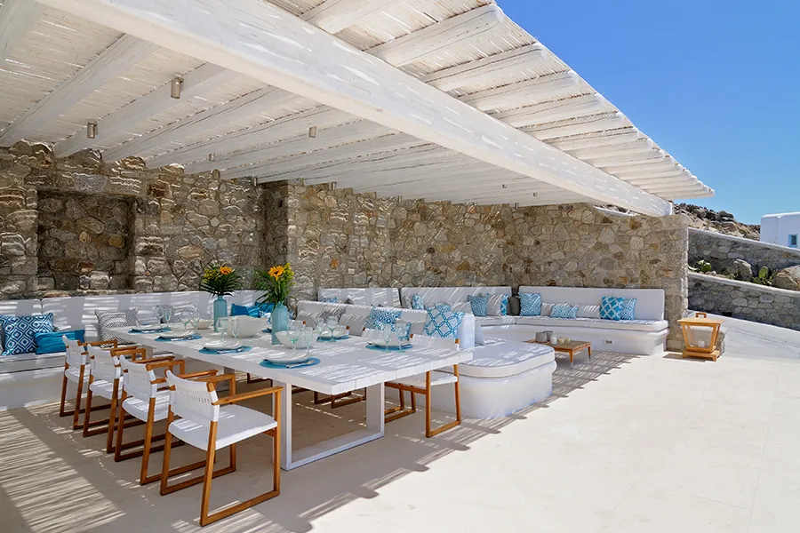 the king of villas rental mykonos