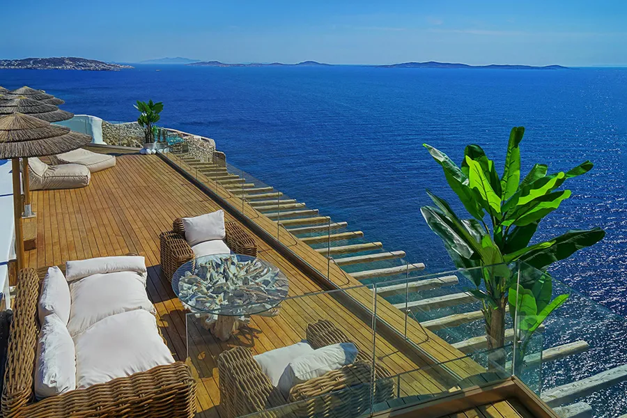 the king of villas rental mykonos