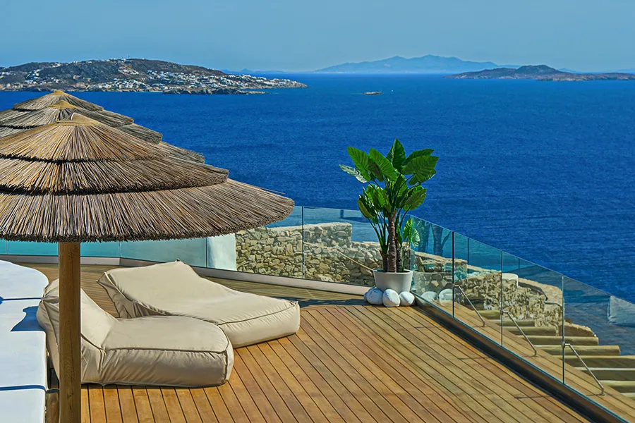 the king of villas rental mykonos