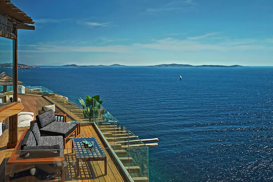 the king of villas rental mykonos