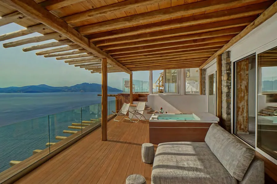 the king of villas rental mykonos