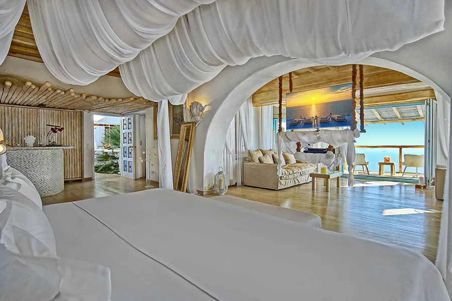 the king of villas rental mykonos