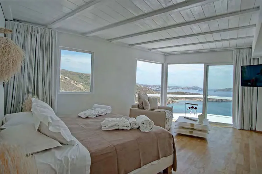 the king of villas rental mykonos