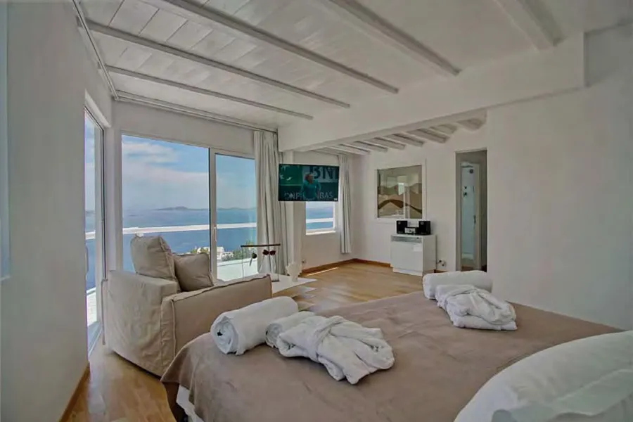 the king of villas rental mykonos