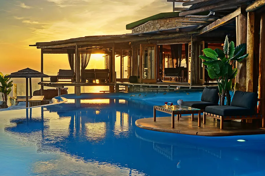 the king of villas rental mykonos