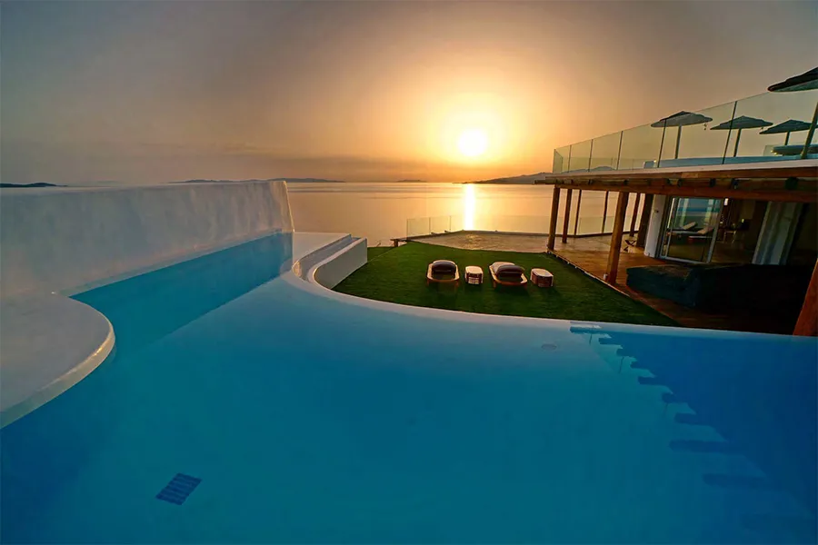 the king of villas rental mykonos