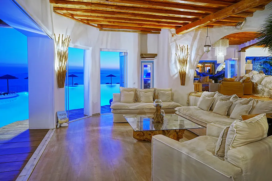 the king of villas rental mykonos