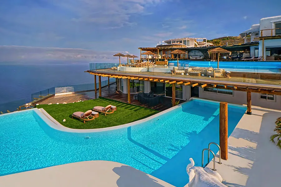 the king of villas rental mykonos