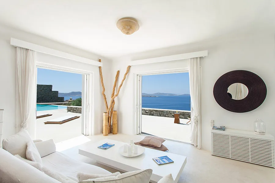 the king of villas rental mykonos