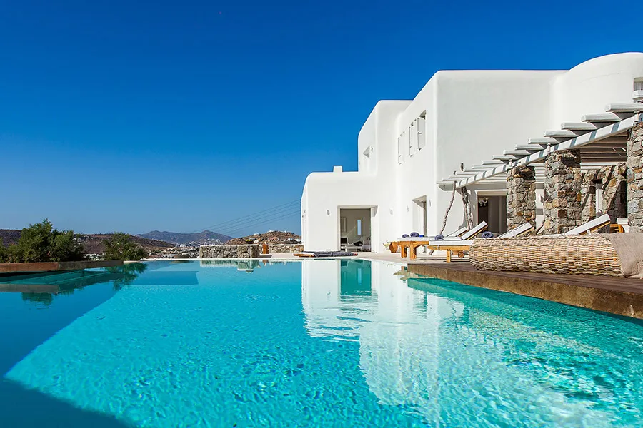 the king of villas rental mykonos