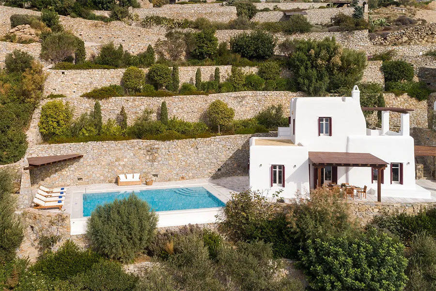 the king of villas rental mykonos