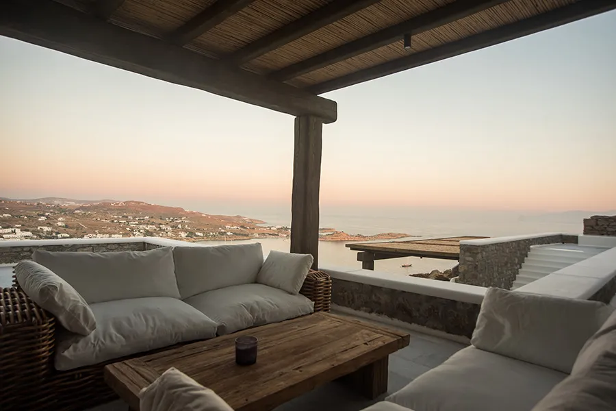 the king of villas rental mykonos