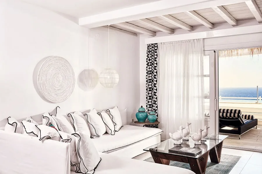 the king of villas rental mykonos aegean blue