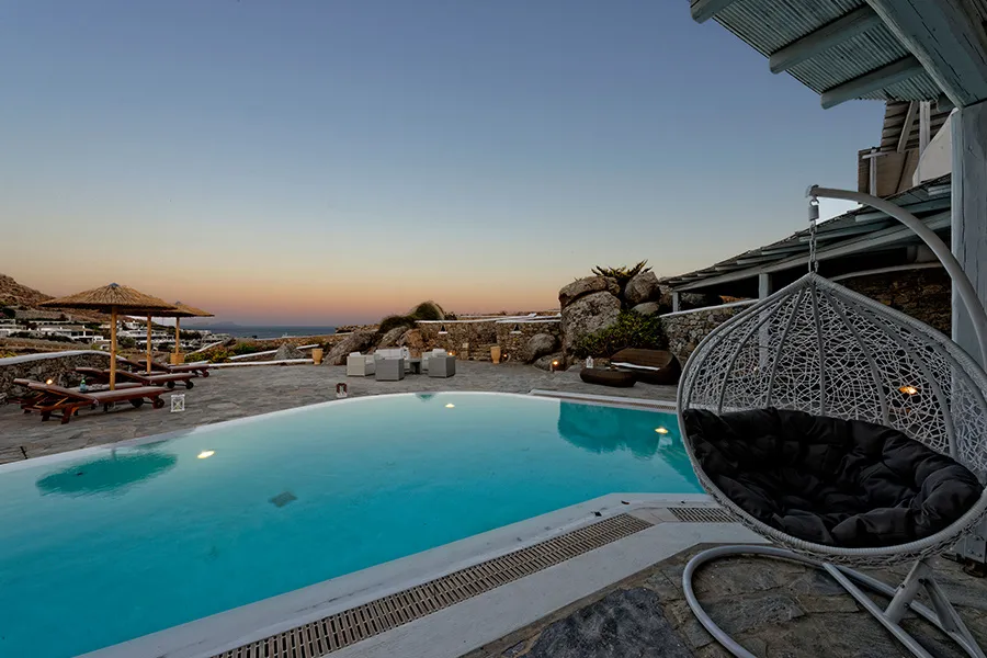 the king of villas rental mykonos