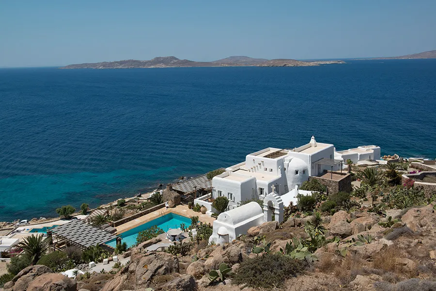 the king of villas rental mykonos