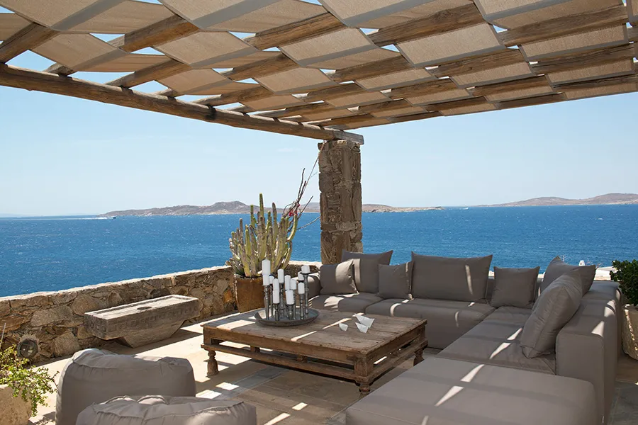 the king of villas rental mykonos