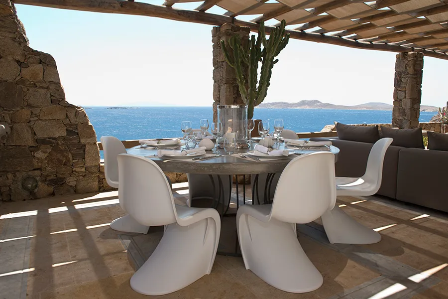 the king of villas rental mykonos