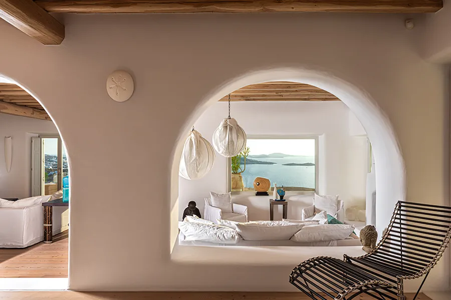the king of villas rental mykonos