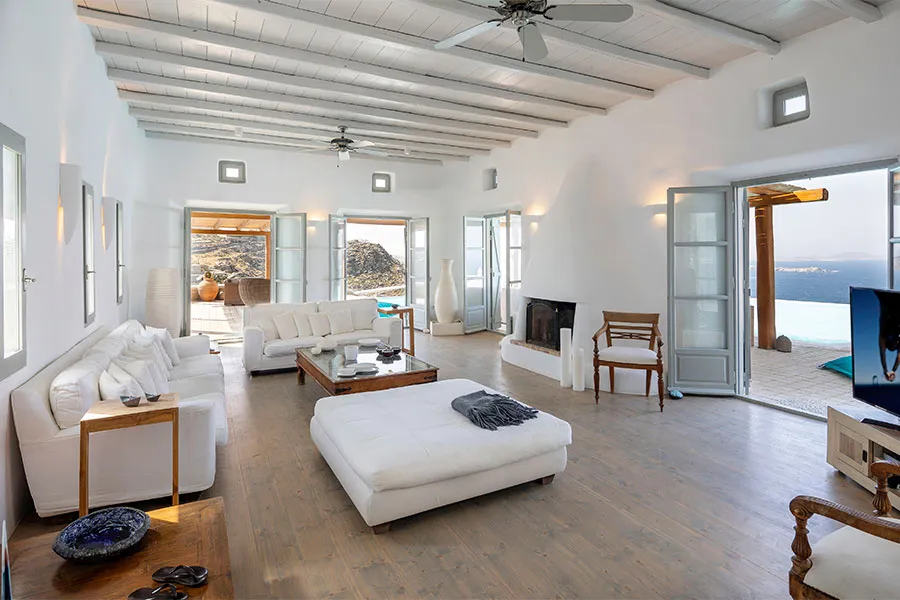 the king of villas rental mykonos