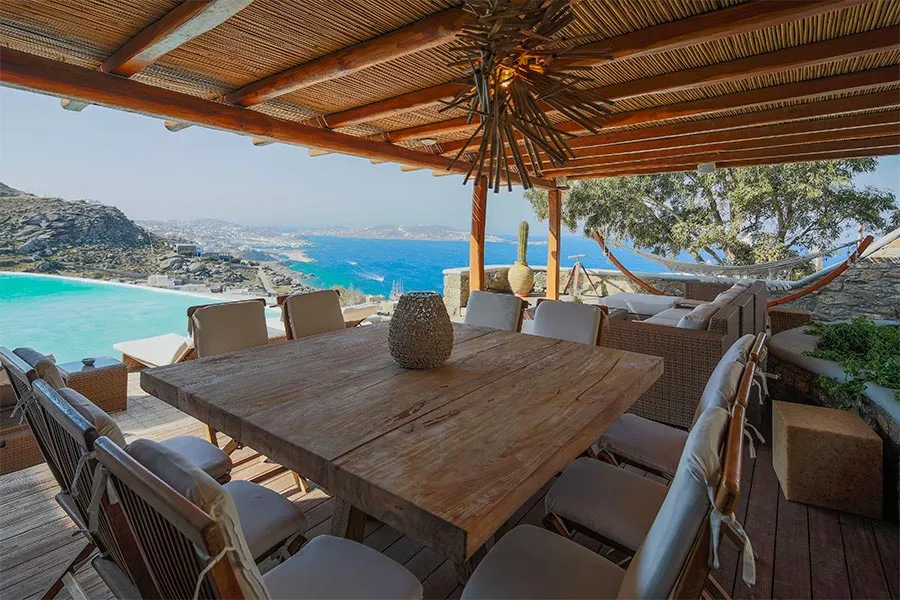 the king of villas rental mykonos
