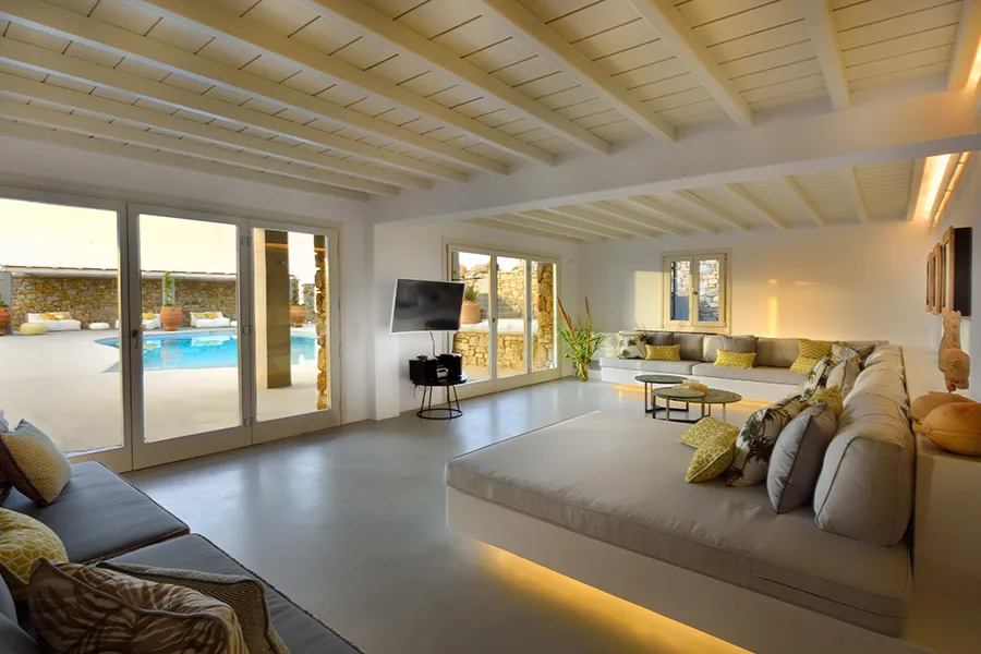 the king of villas rental mykonos