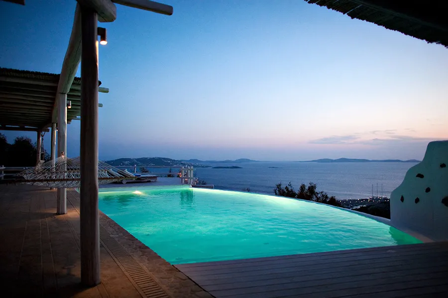 the king of villas rental mykonos
