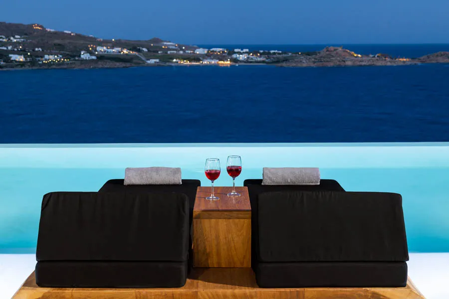 the king of villas rental mykonos