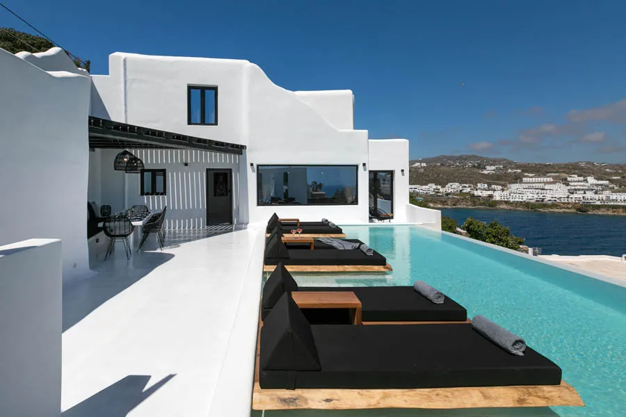 the king of villas rental mykonos