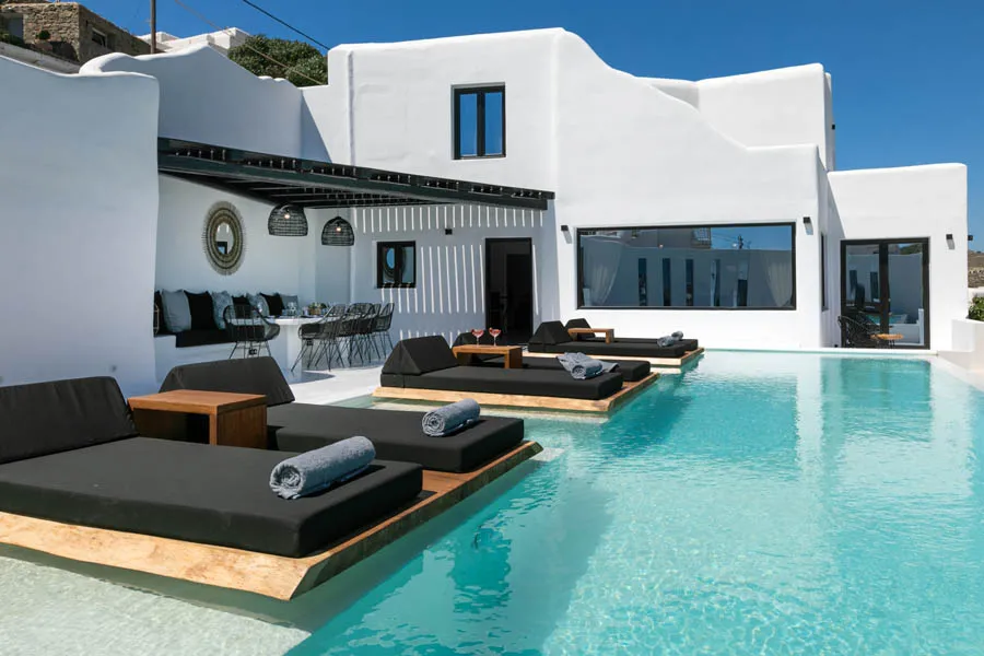 the king of villas rental mykonos