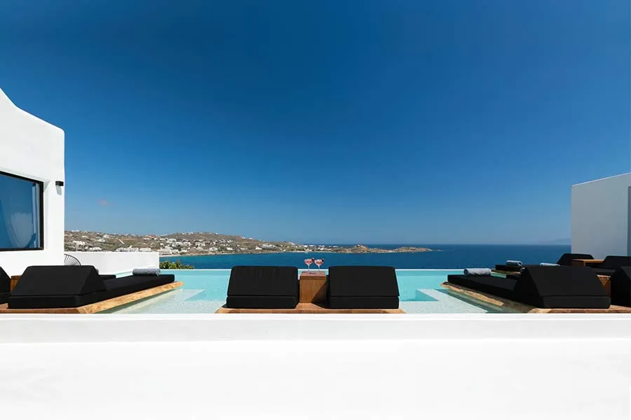 the king of villas rental mykonos