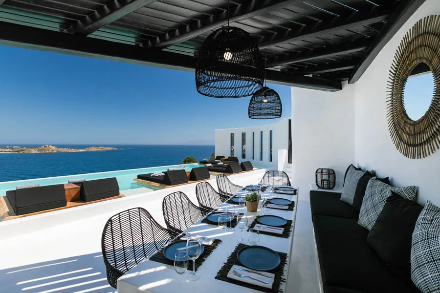 the king of villas rental mykonos