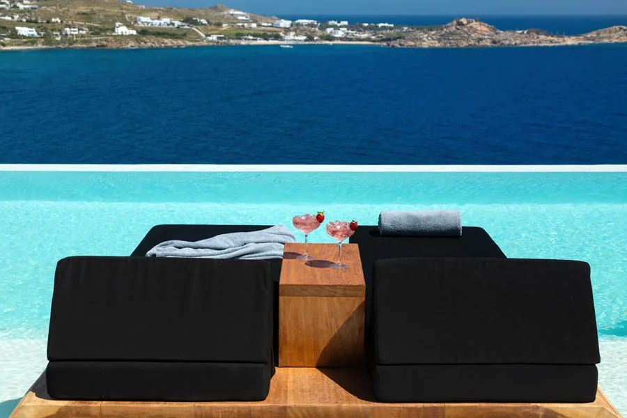 the king of villas rental mykonos