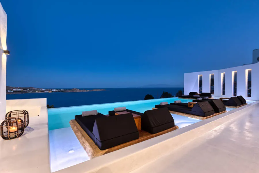 the king of villas rental mykonos