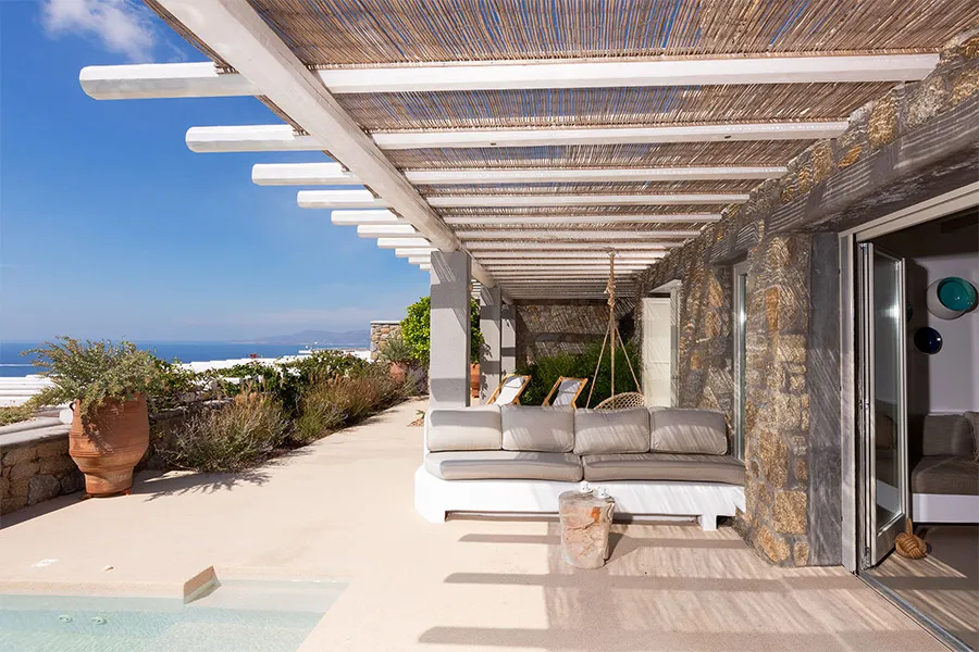 the king of villas rental mykonos