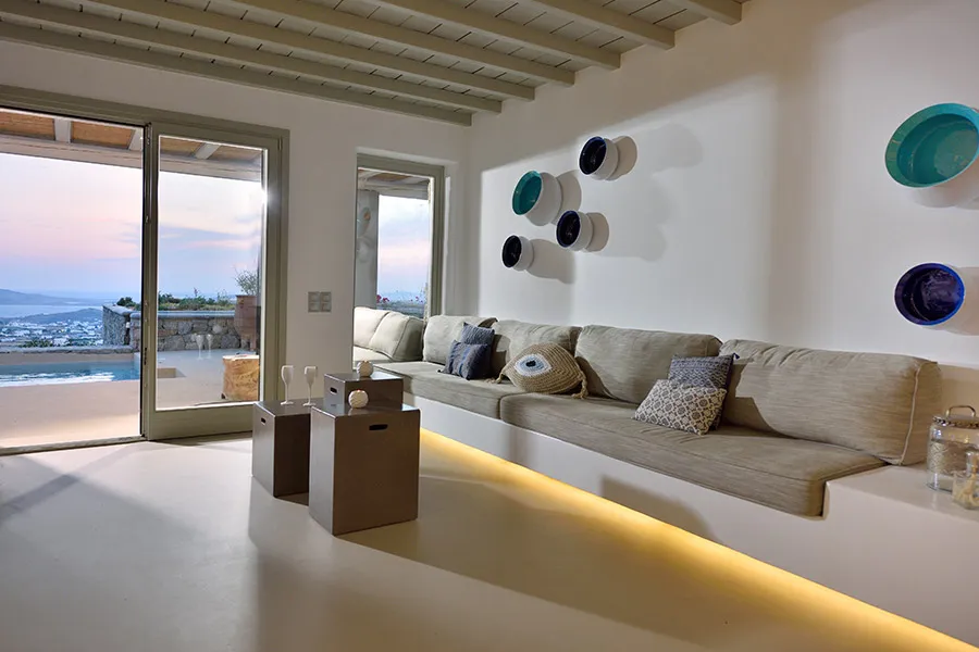 the king of villas rental mykonos